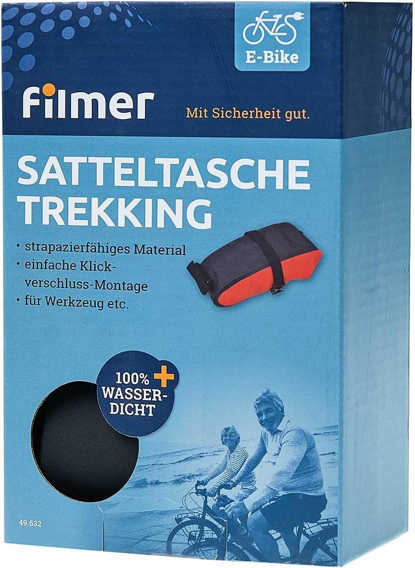 Diedrich Filmer Filmer Premium 49632 Satteltasche Trekking - rot 49.632