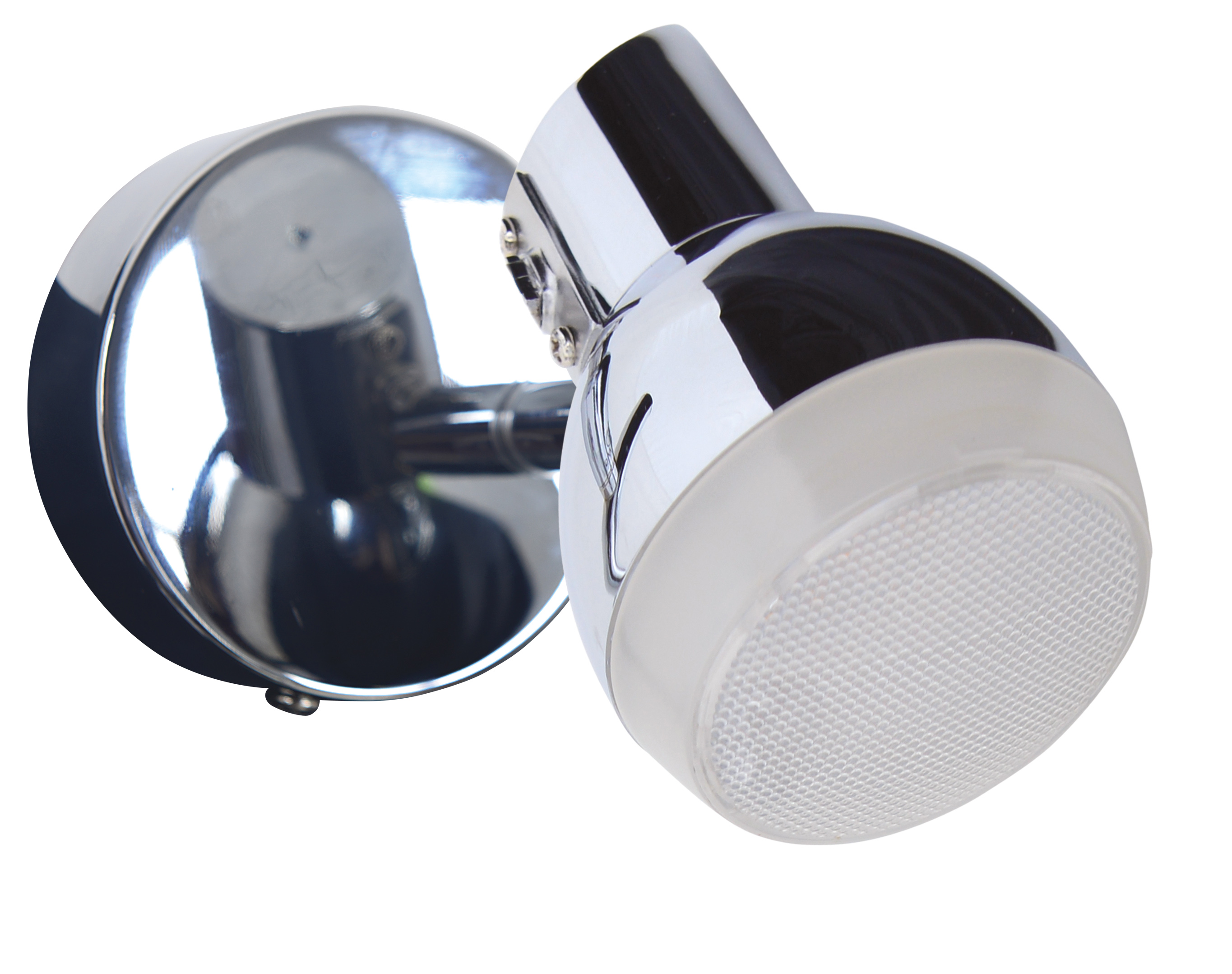 Näve Wandspot "Chromey"; Farbe: chrom, 1164942