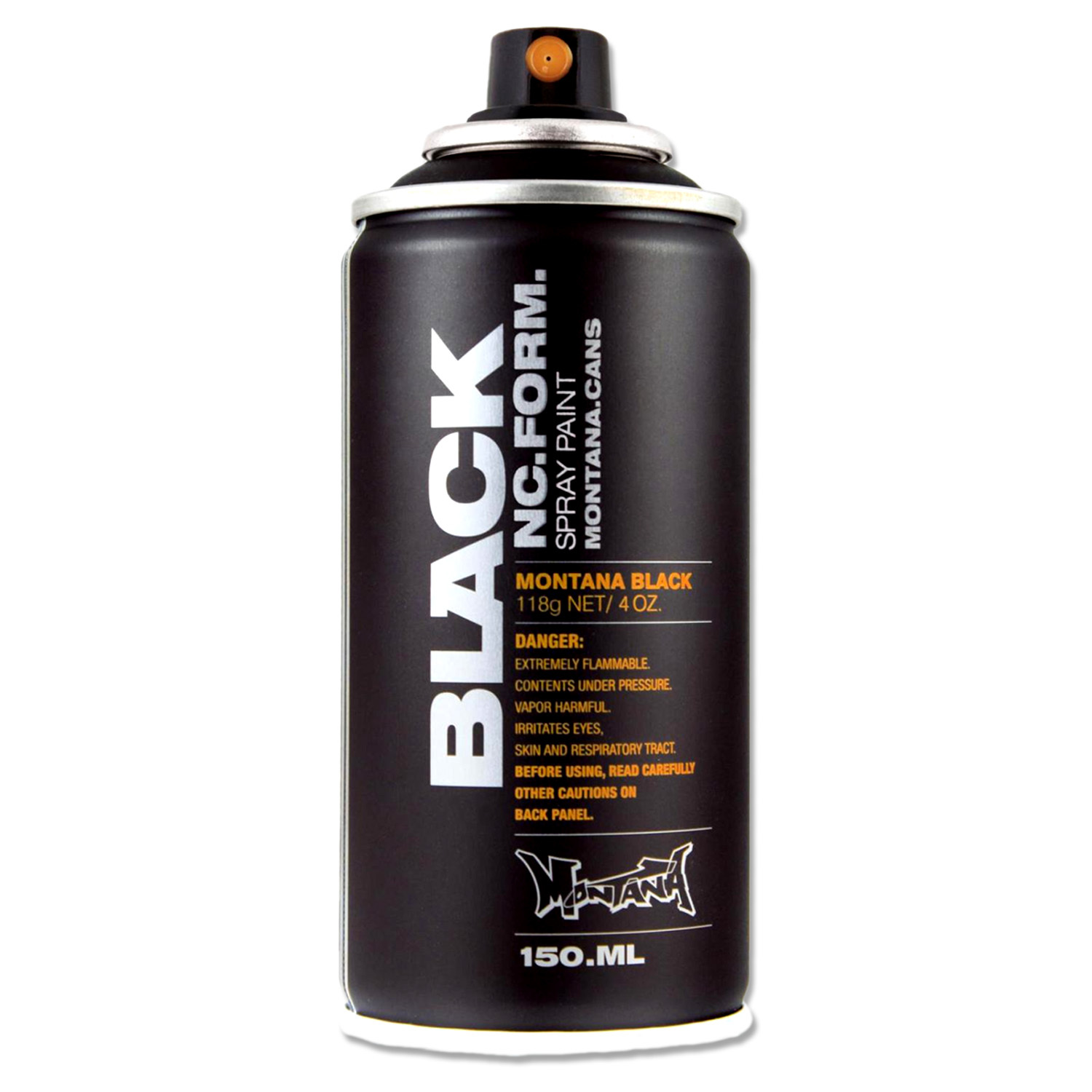 Montana Cans Sprühlack | Montana BLACK Mini | Black | 150ml 314414