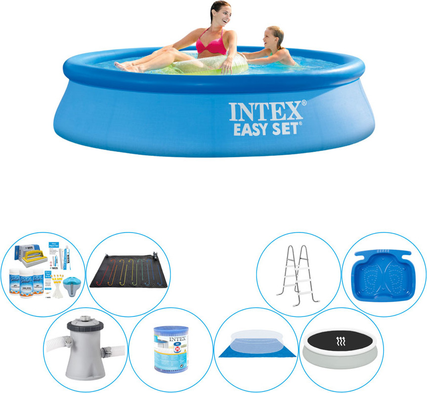 Bazénová súprava Deluxe - Intex Easy Set Rund 244x61 cm