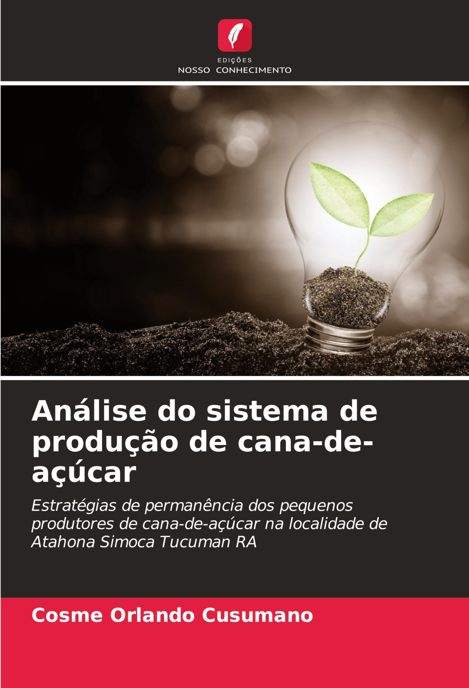 Sonstige Verlage Análise do sistema de produção de cana-de-açúcar
