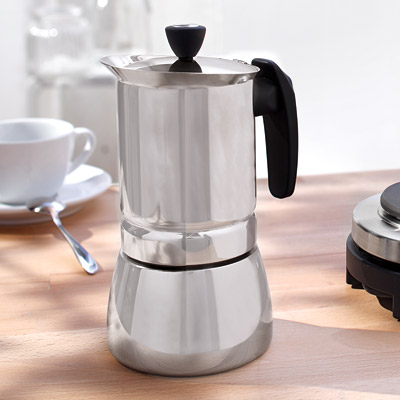 Espressomaschine Italian Style - 6 Tassen - 0.24L - Cafè Ole
