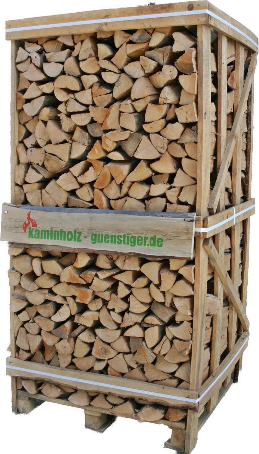 Kaminholz-guenstiger Buche frisch 33 cm - 2 RM Palette