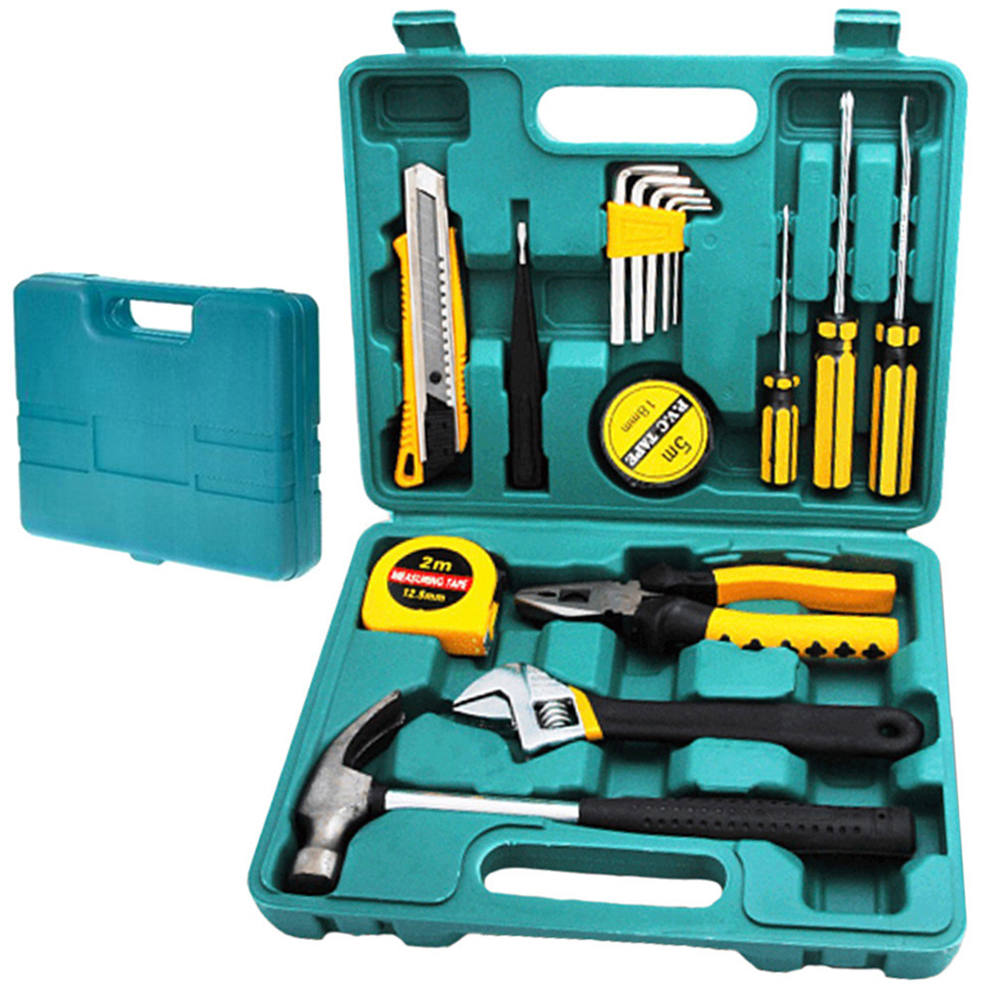 WMC Tools Werkzeugset 130-teilig Werkzeugkoffer Werkzeug Set Heimwerker  Werkzeugsatz
