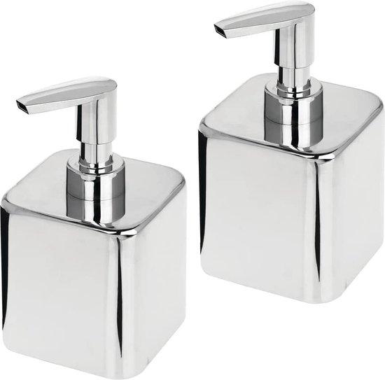 OEM Zeepdispenser Set navulbaar Metall Chrom 2026