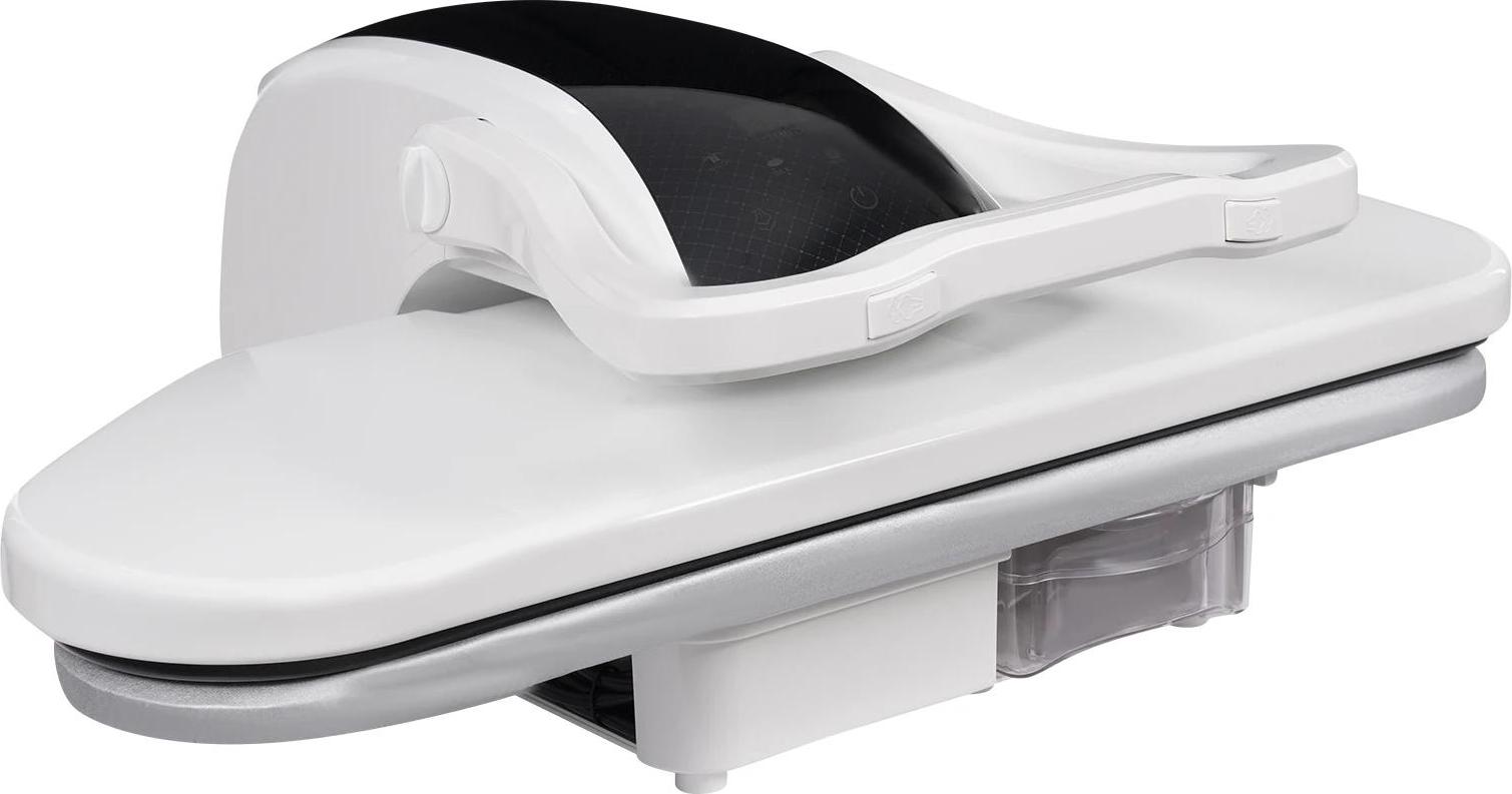 StarTech Dampfbügelpresse - Bügelpresse - 2200 W - Touchscreen - 5 Stoffprogramme - 120 g/min Dampf - 1 L Wassertank - Aufheizen in 3 Min - Weiß