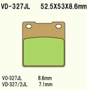 Vesrah Bremsbeläge Vd-327/2Jl