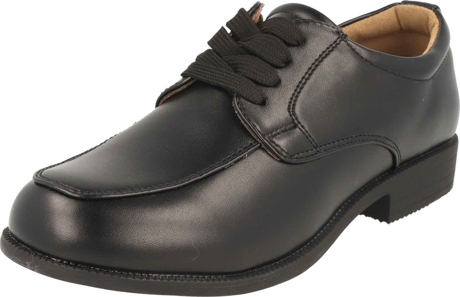 Indigo Jungen Schuhe Schnürer 431-123 Hochzeit Konfirmations Halbschuhe Schwarz