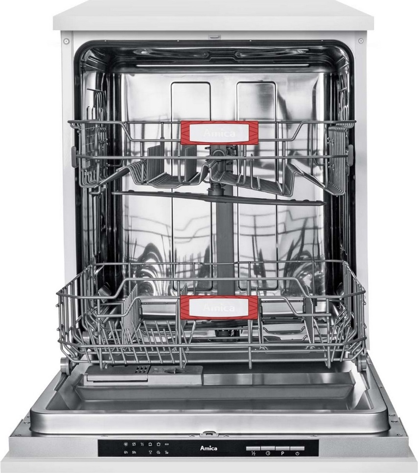 Geschirrspüler 60 cm 12c 46db voll integriert - Amica ADF1212S/1