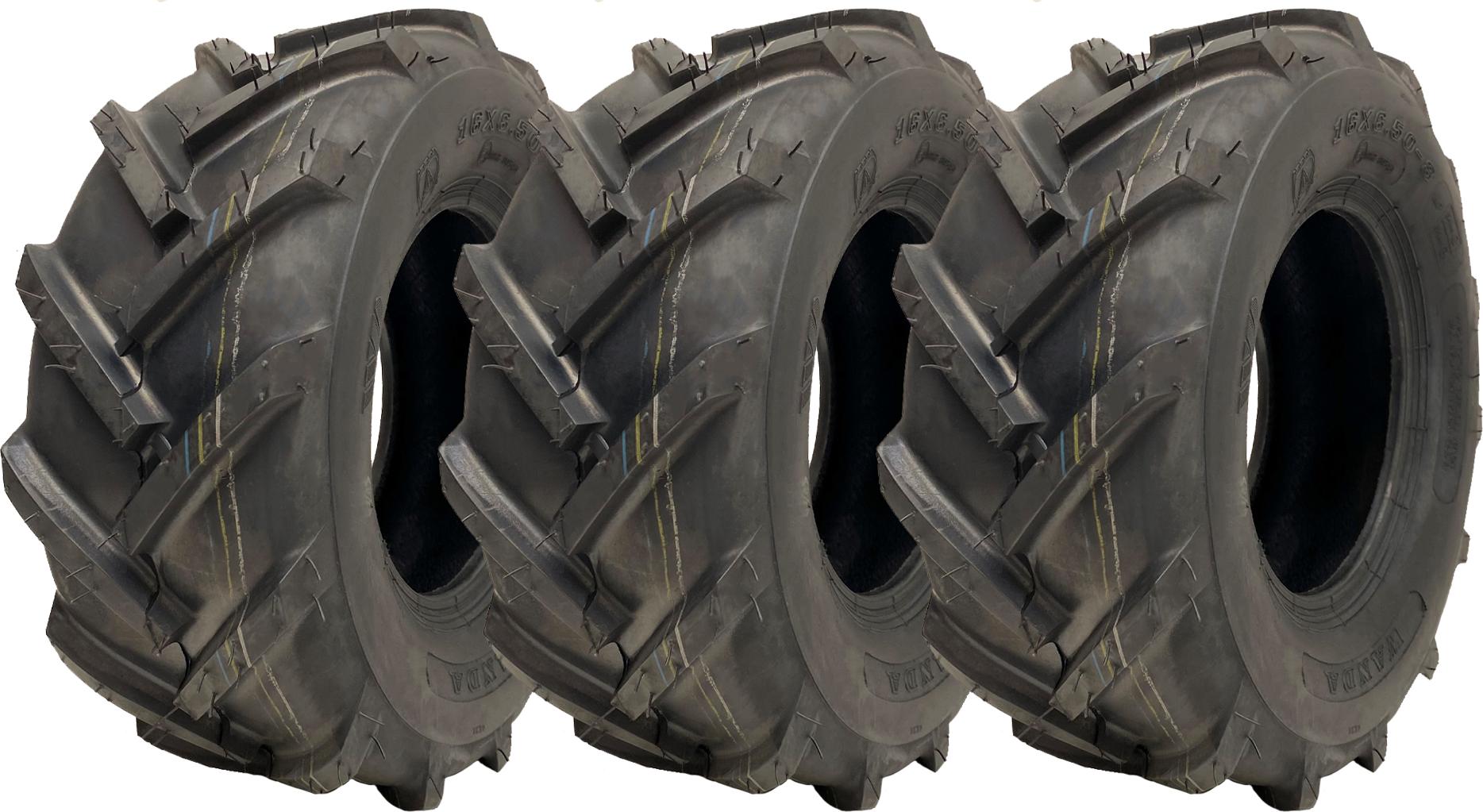 pneumatiky s otvoreným stredom 16x6.50-8 Priemyselné pneumatiky Wanda P328 (sada 3 kusov)