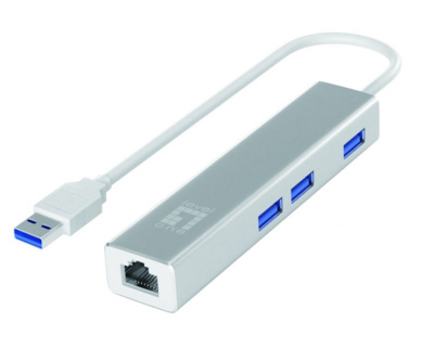 Gigabitový sieťový adaptér USB-C -- s rozbočovačom USB