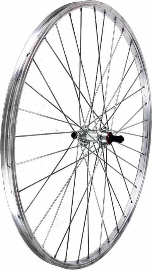 PEDURA Laufrad HR 28" CTB silber 6/7/8-fach Schraubkranz CVR990