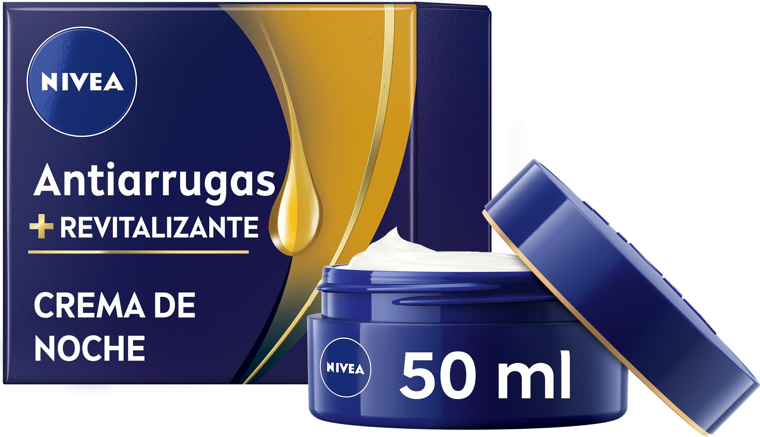 Nivea Anti-Arrugas 55 Crema Cuidado Revitalizante Noche 50ml ANTI-ARRUGAS 55+
