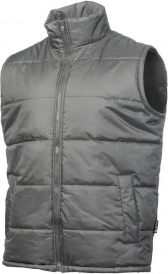 Högert isolierte Winterweste dunkelgrau "Lemgo" M HT5K922-M