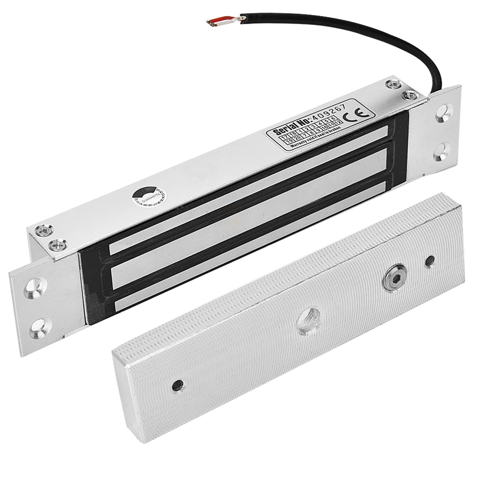 DC 12V 180kg držiaca sila Zabudovaný elektrický magnetický zámok Elektromagnetický zámok Kontrola prístupu