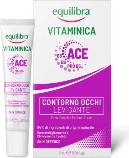 Equilibra Vitaminica Glättende Augencreme, 15 ml EQ7508