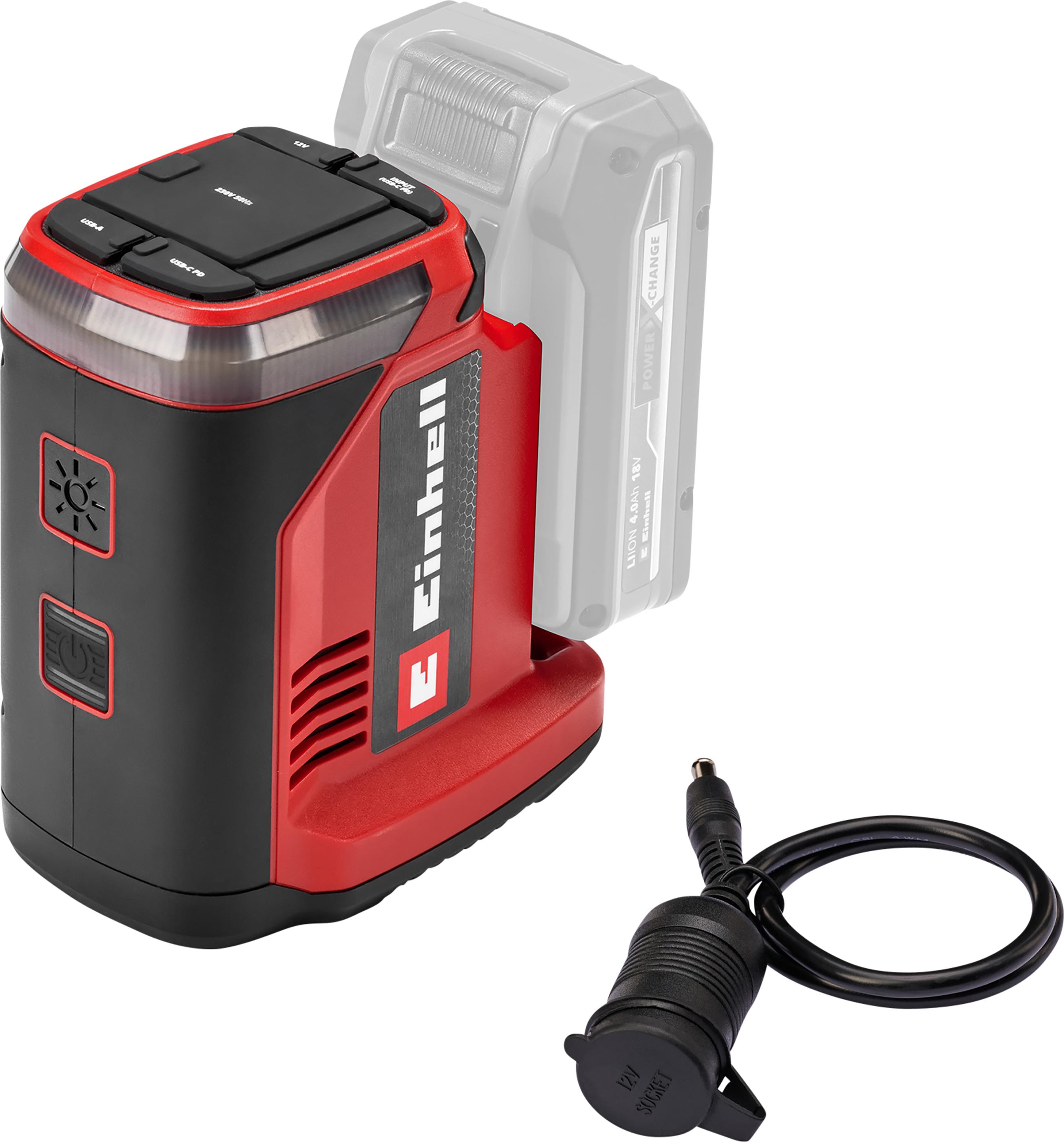 EINHELL Akku-Energiestation TE-ES 18/150/1 Li-C-Solo, Ladestation 1091310