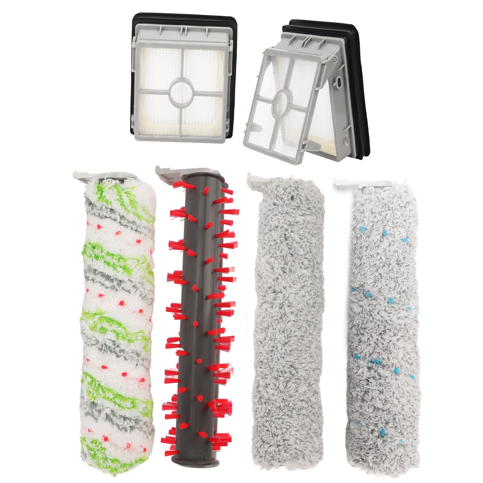 Cocosity Ersatz-Bürstenwalzenfilter,Bürstenwalzenfilter für Bissell X7,Bürstenwalzenfilter-Zubehör,Ersatz-Zubehör für Bissell,Staubsauger-Bürstenwalzenfilter,Bürstenwalzenfilter-Set