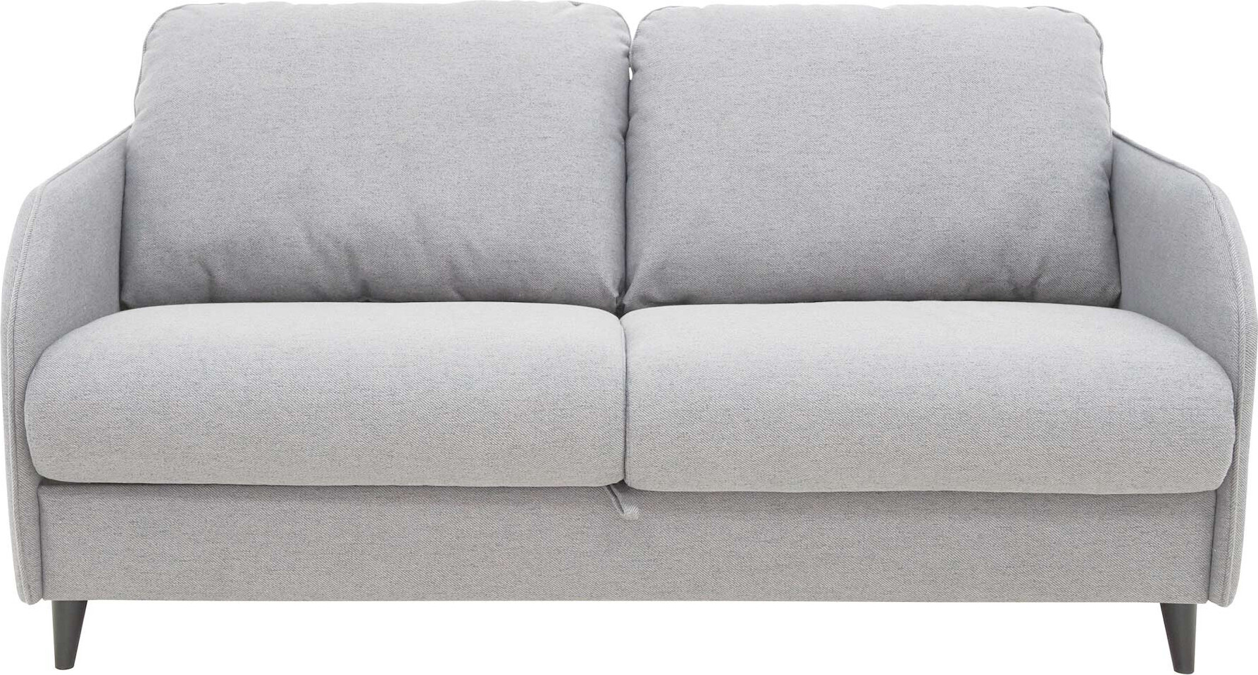 Best Möbel Cosmos - 3-Sitzer Schlafsofa - tägliche Schlafgelegenheit Matratze 11 cm - aus Stoff , Grau 1279G
