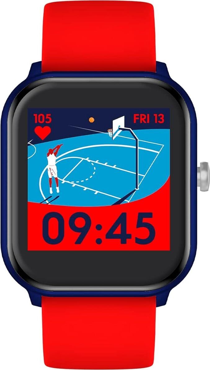 ICE-WATCH Smart ICE smart junior pre chlapcov so silikónovým náramkom modrá červená (1,40') 021875