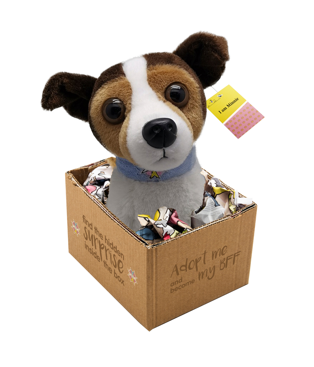 Joy Toy Minnie - adopt me Plüsch Tier Hund JOY20652