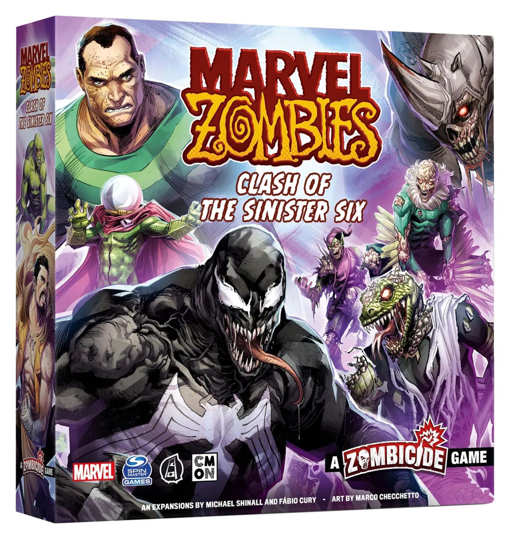 CMON Clash of the Sinister Six Board Game ENG
