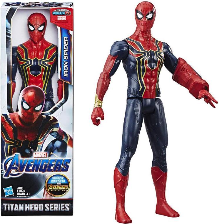 Avengers Hasbro E3844 Titan Hero Serie Avenger Spider-Man Spinne 30cm Figur Neu