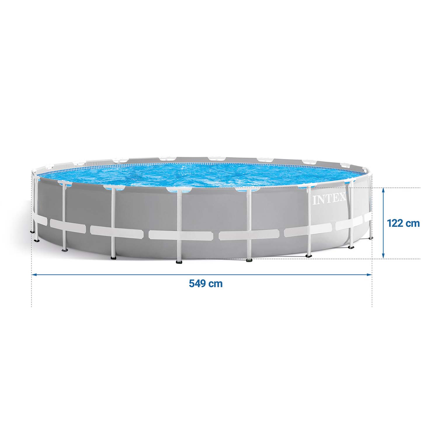 INTEX Frame Pool 549 x 122 cm - 21 in 1 Gartenpool