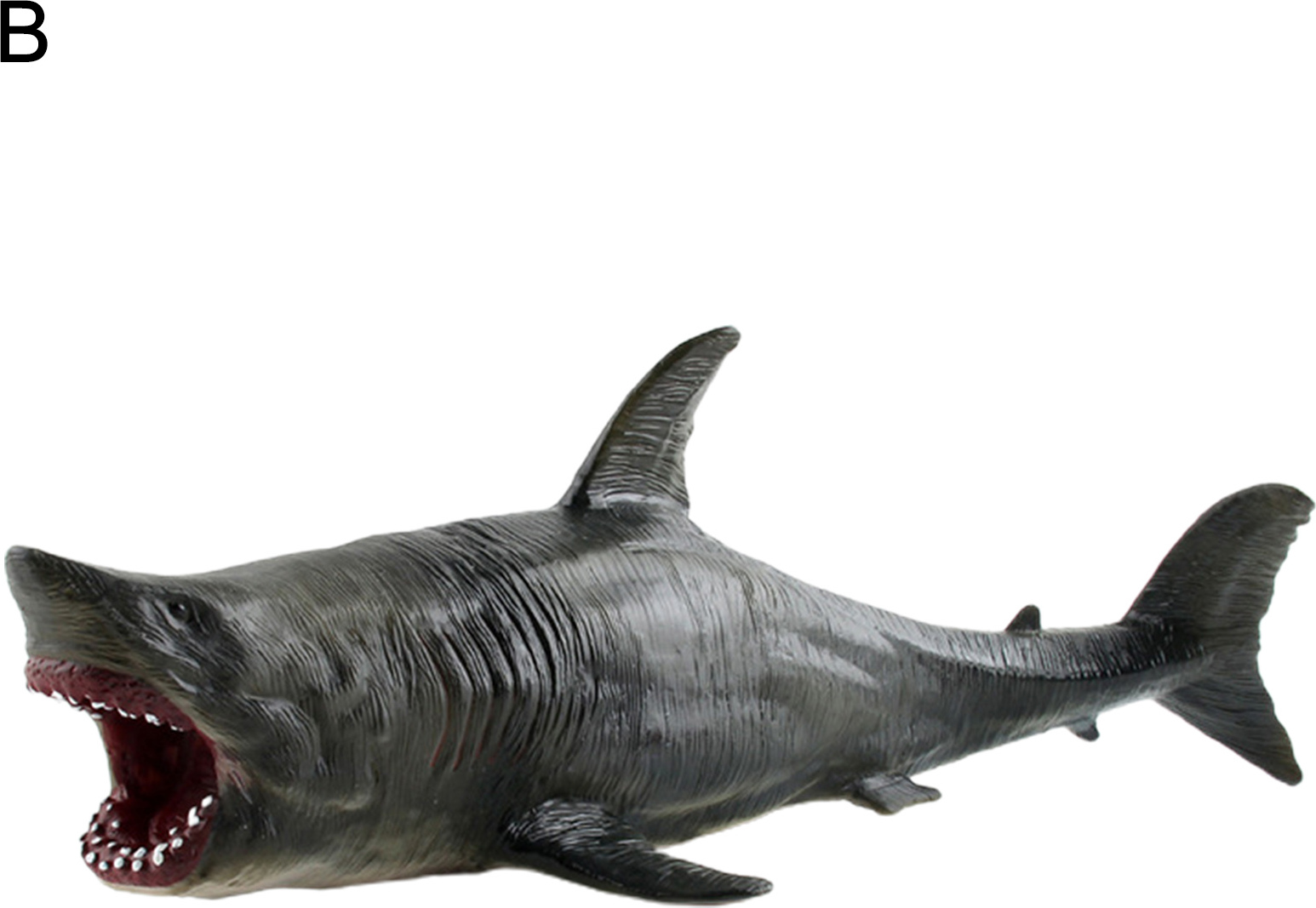 Kukifun Megalodon Hai Spielzeug 11 Zoll - Realistische Dino-Figur Mit Beweglichem Kiefer