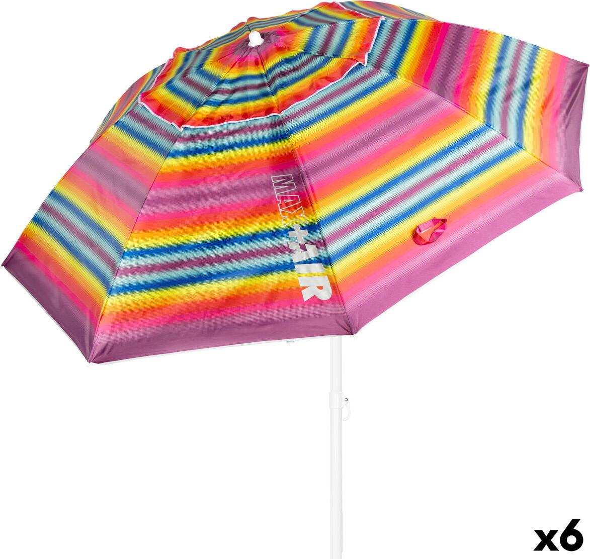 Sonnenschirm Aktive 240 X 220 X 240 CM (6 Stück) S8907024