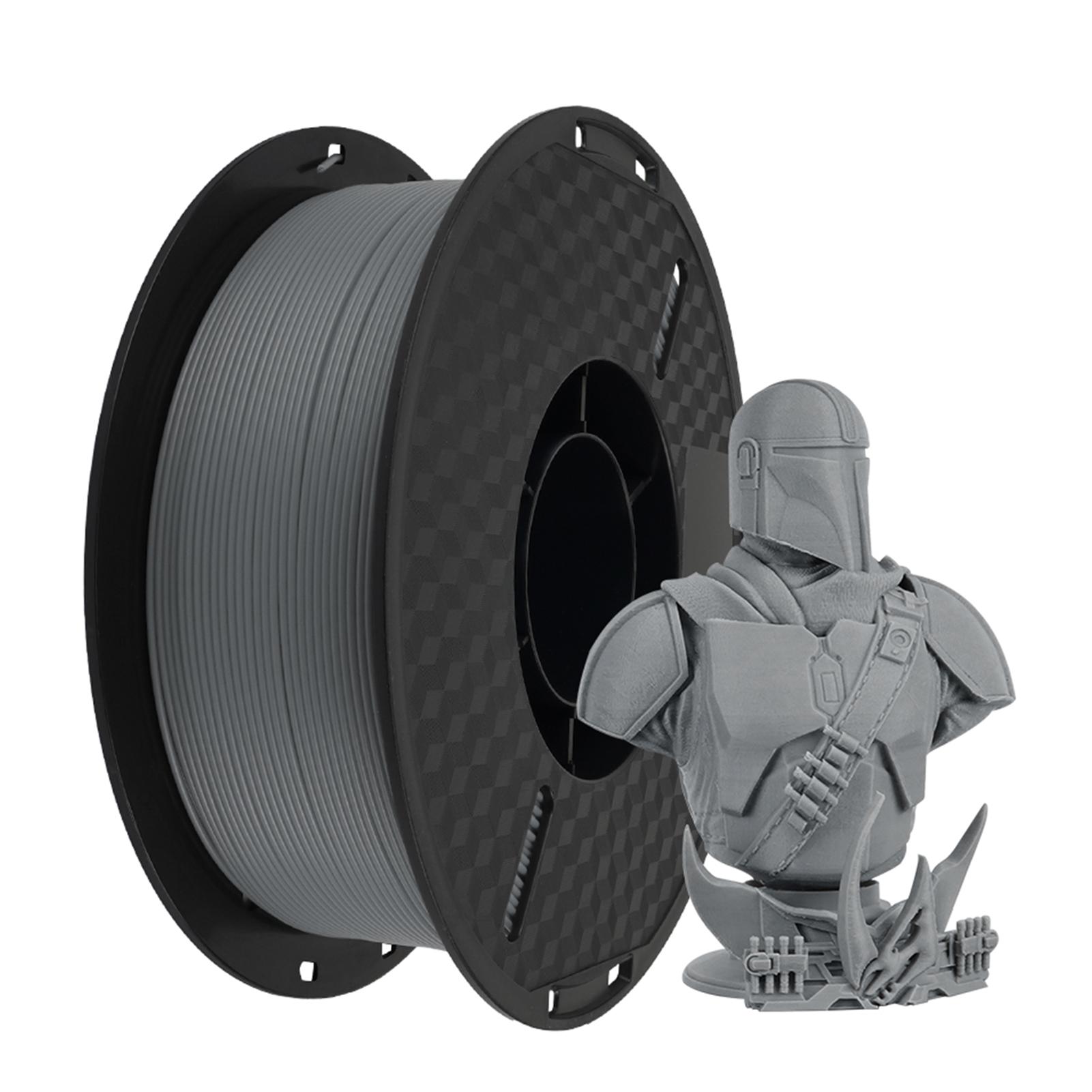Lixada KINGROON 3D-Drucker-HS-PLA-Filament, 1 kg, 1,75 mm, hohe Fließfähigkeit, biologisch abbaubar, umweltfreundlich, Spule, Maßgenauigkeit +/- 0,02 mm, Sta