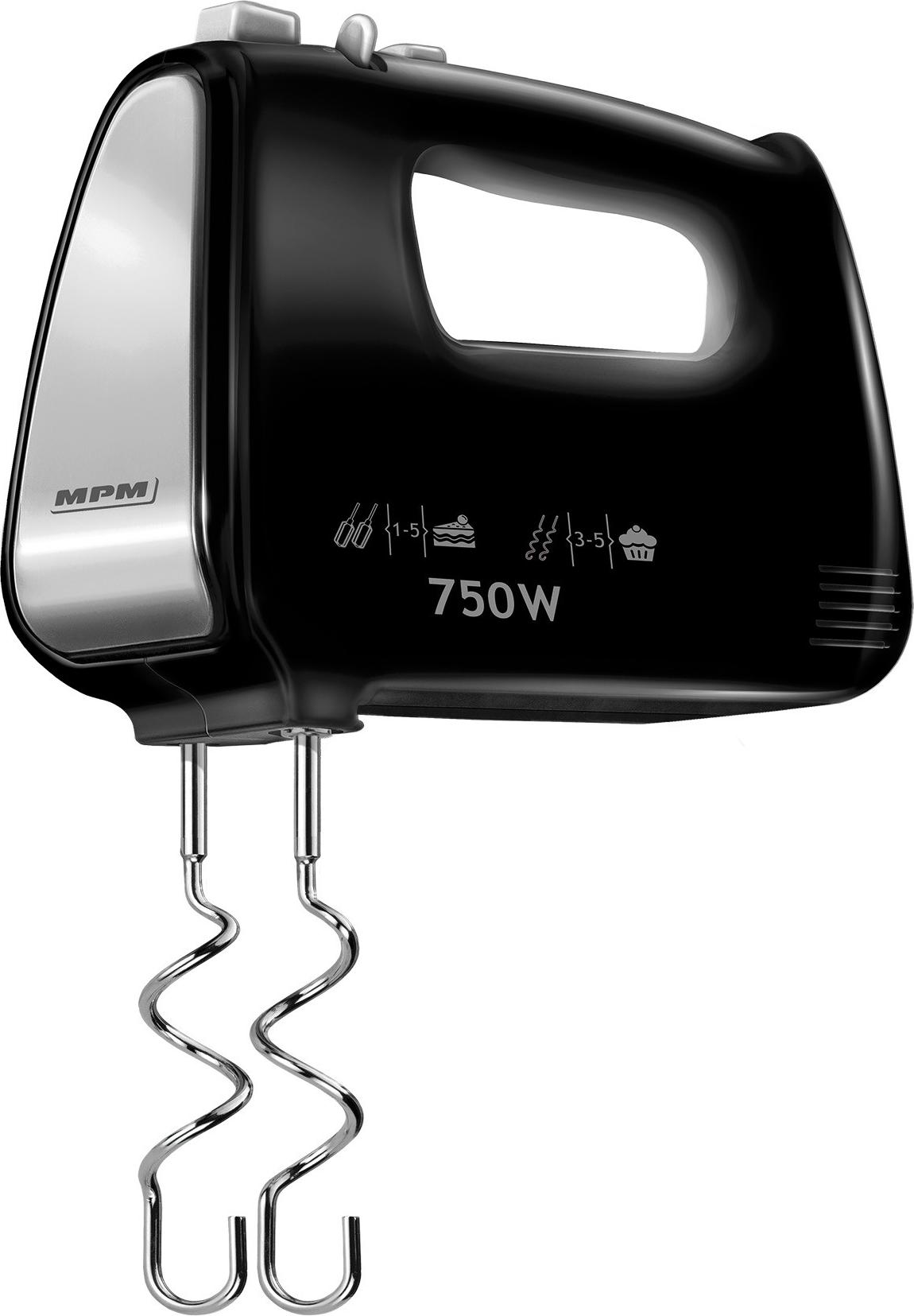 Handmixer schwarz stark MPM MMR-19/C
