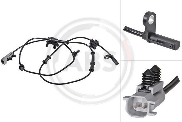 A.B.S. ABS Sensor Raddrehzahl für CHRYSLER 300 C für LANCIA THEMA (LX) 31820