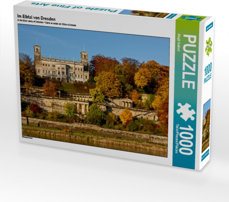 Calvendo Im Elbtal von Dresden 1000 Teile Puzzle quer 640x480mm, Seifert Birgit; 7443774