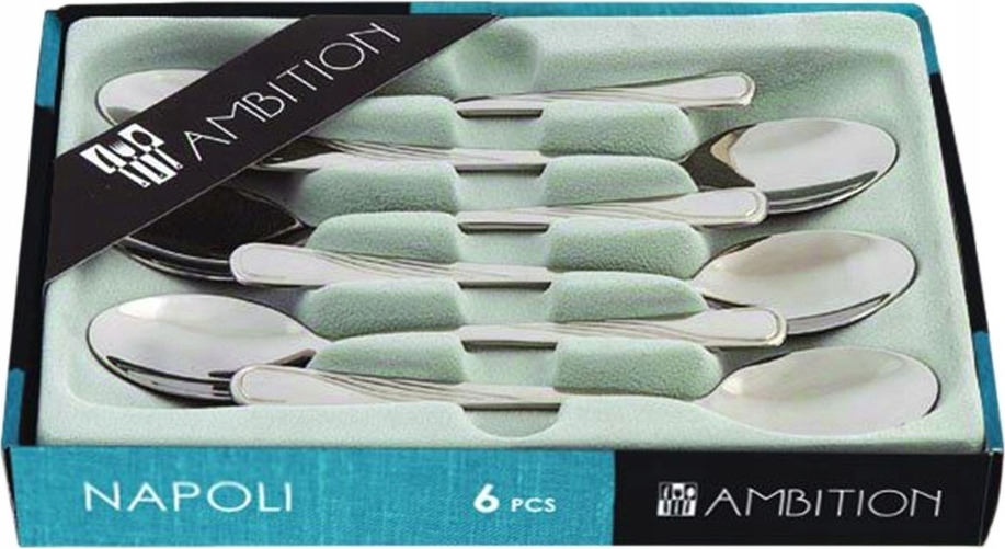 Ambition Napoli Teelöffel Box 6 Stück 89580