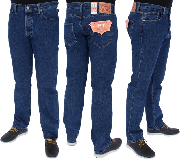 Levis 501 © Herren Jeans Levi´s Hosen Original, Levis Farben:501-0114 Stonewash, Jeans Größen:W32/L32