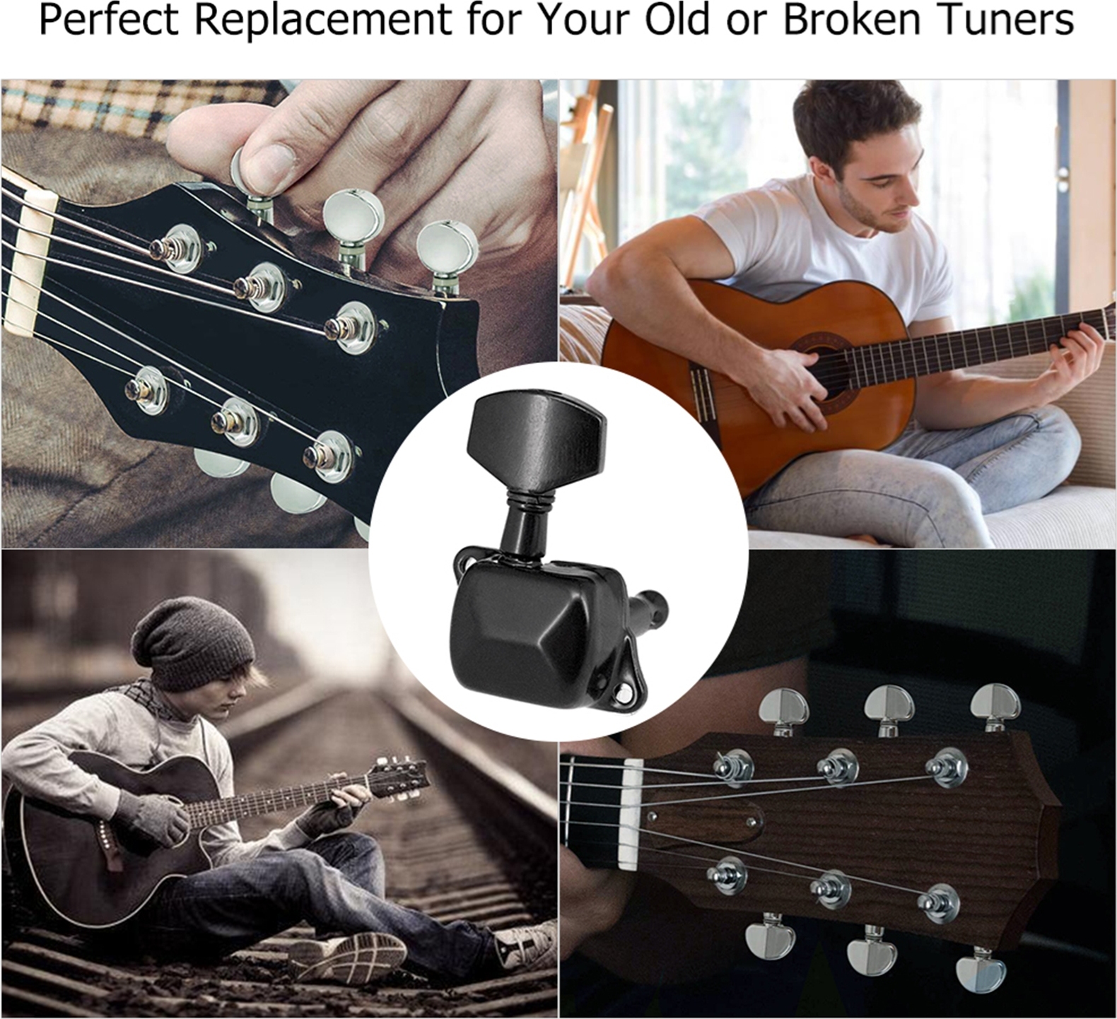 Cocosity saitenstimmwirbel, Stimmschlüssel, Stimmschlüssel für Gitarre