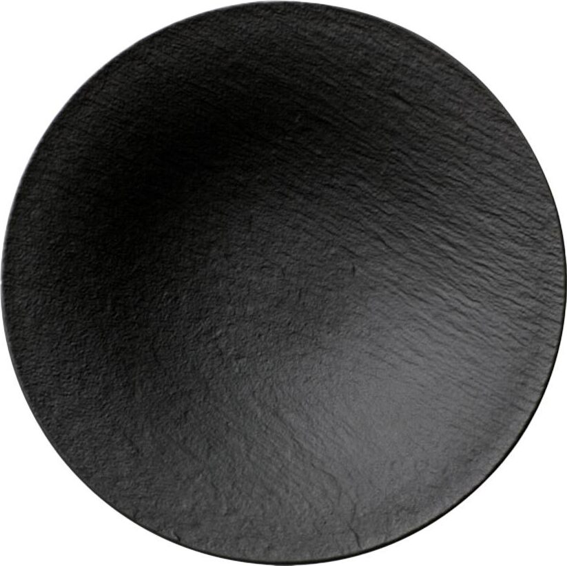 Piatto da portata Villeroy & Boch Manufacture Rock nero 27
