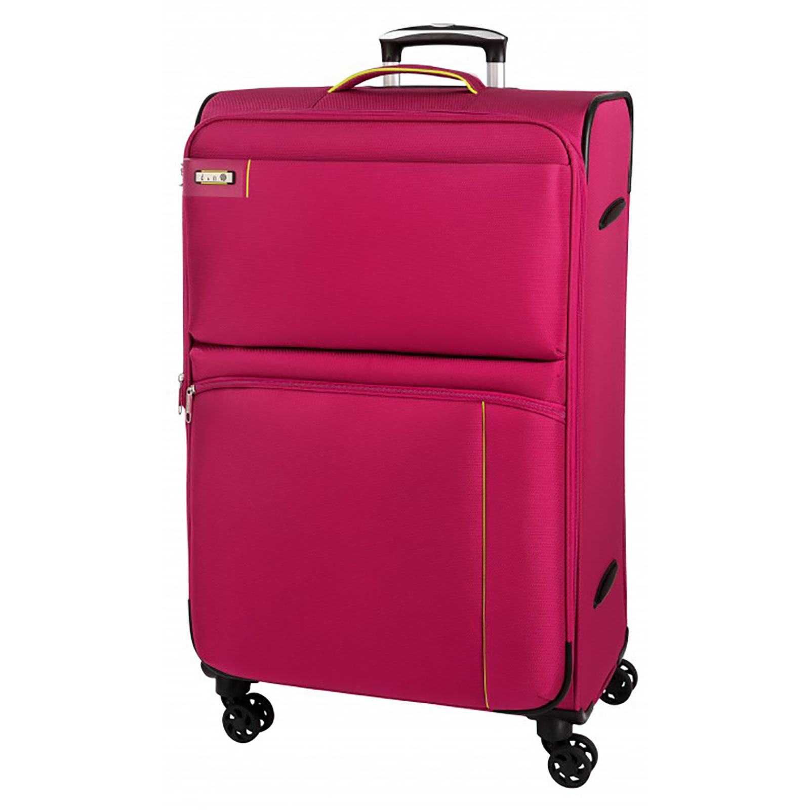d & n lederwaren d&n Travel Line 6704 4-Rollen-Trolley 65 cm - pink 6764-04