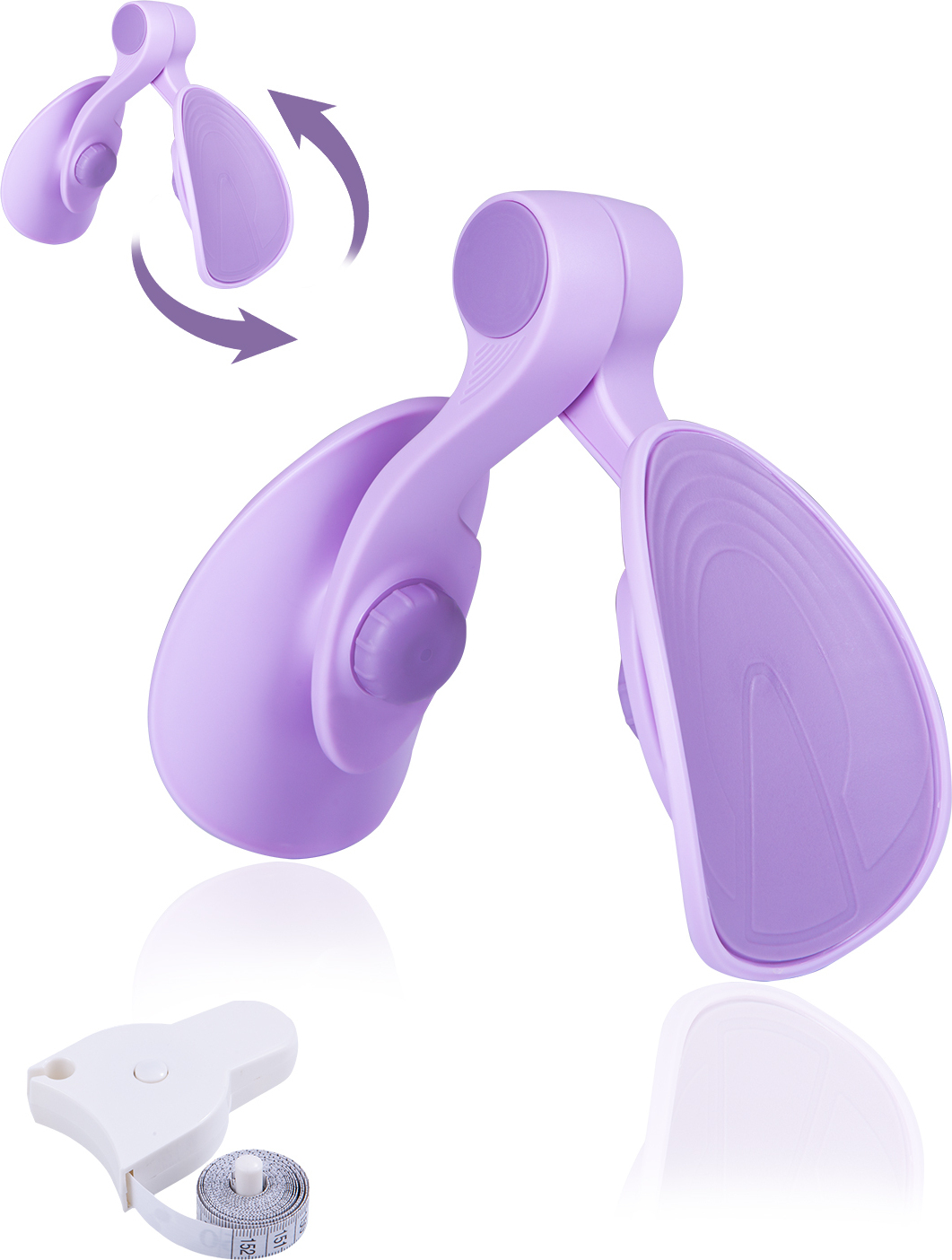 Newiner Oberschenkeltrainer für zu Hause [mit Maßband] Beckenbodentrainer für Frauen, Gesäß-Beintrainer, Gesäßtrainer, Beintrainer, Armtrainer, Body Shaper