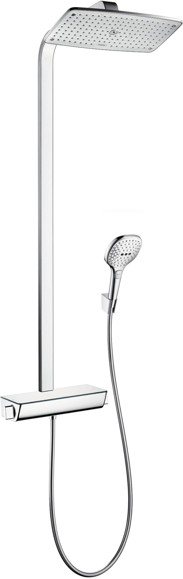 Hansgrohe Showerpipe Raindance Select Chrom KB Raindance E Air 1jet 360mm EcoSmart 27286000