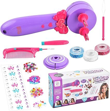 Akhan Haarflechtmaschine Mädchen, Haarflechter Automatische, Flechtmaschine Haare, Haare Haarflechter, DIY Hair Styling Flechthilfe