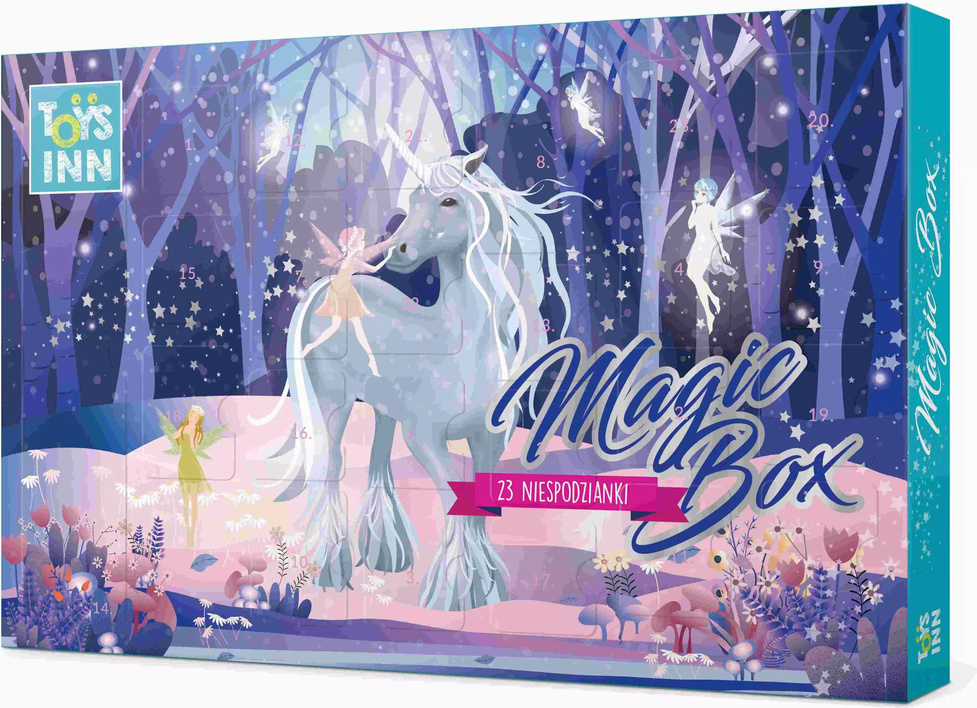 Adventný Kalendár Magic Box 23 Gumičiek + Ceruzka Stn 7557