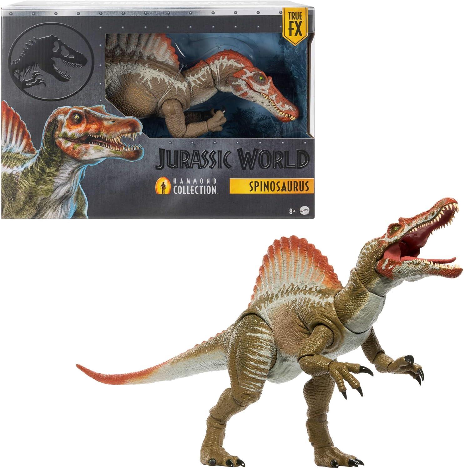 Spielzeugkerze Jurassic World Spinosaurus Dinosaurier der Beißt HCG54 für 3+ Jahre Mattel | Germany
