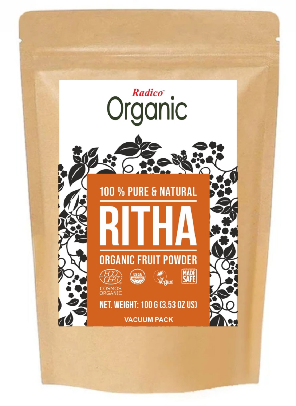 Radico Haarpflege Fruchtpuder - Ritha 100g