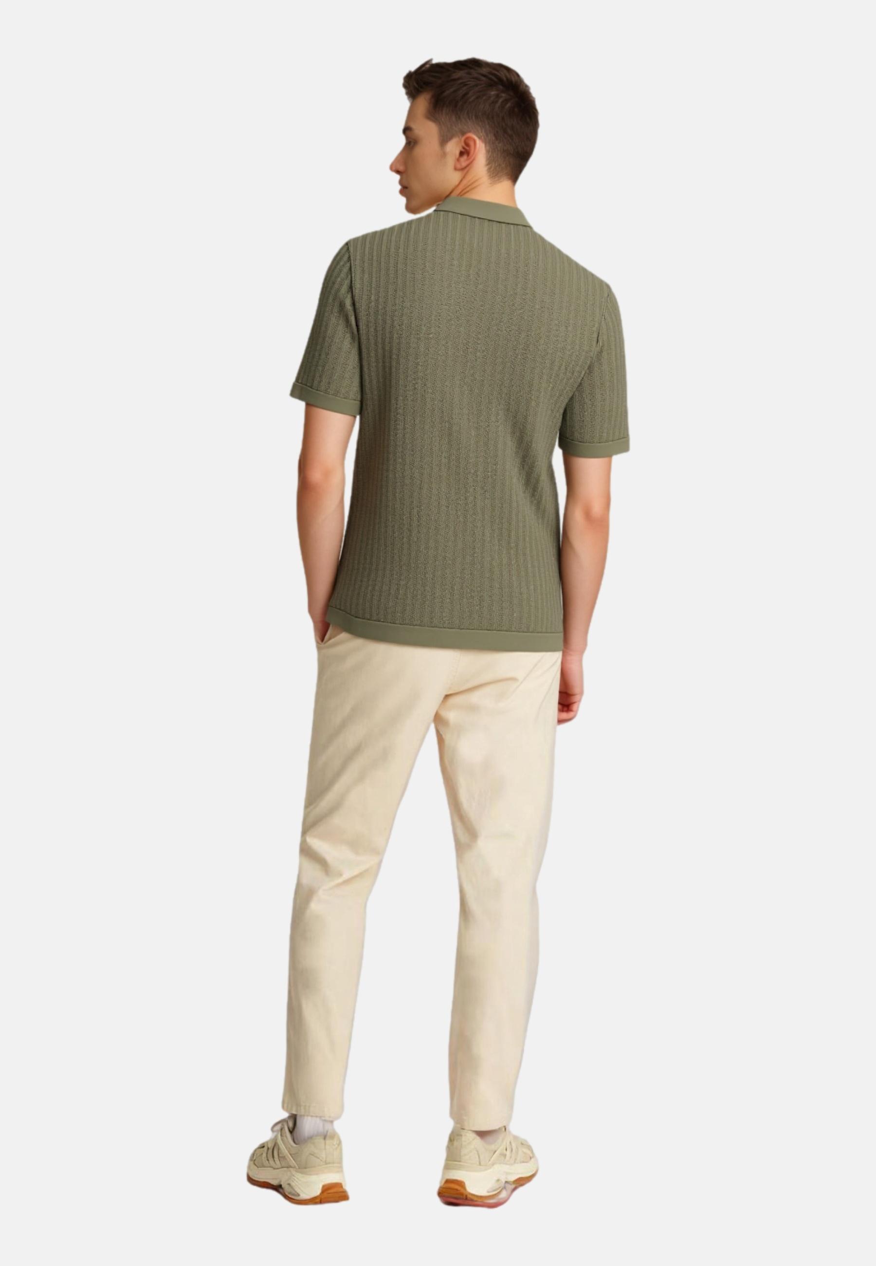 Only & Sons Moon 12 Knit Poloshirt Herren 22032760-BUNGEECORD
