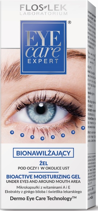 CARUNO FLOSLEK Eye Care Expert Bio-Moisturizing Gel unter dem Auge und um den Mund 30ml