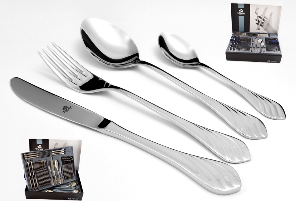 Besteck Toner Melodie, 72-teiliges Set für 12 Personen.