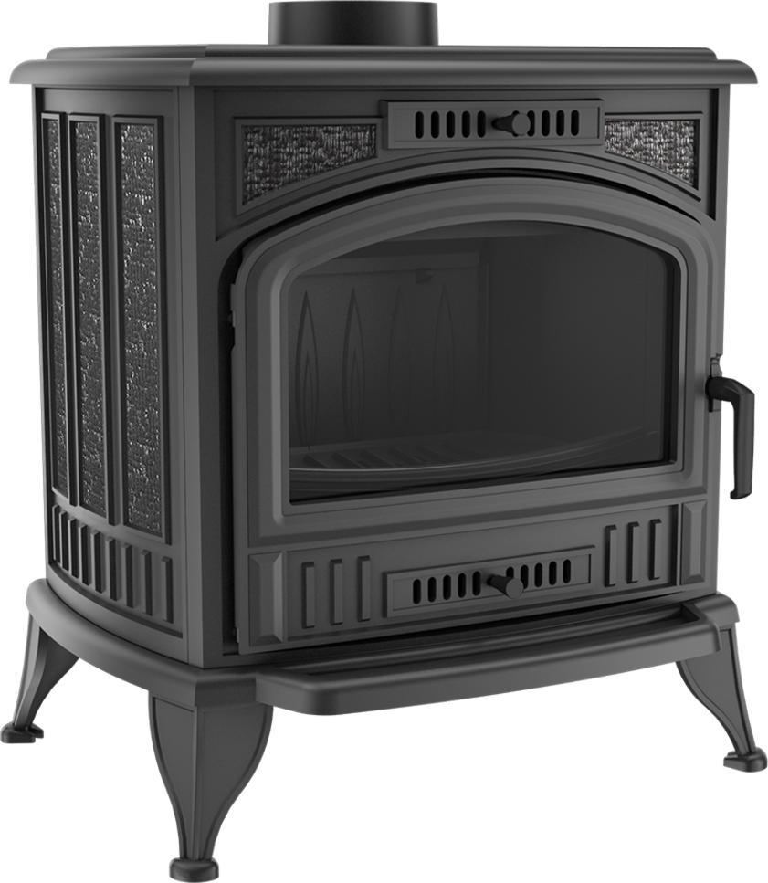 Liatinové kachle na drevo KRATKI K6 s automatickou reguláciou vzduchu Ø 150 8 kW