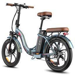 F20 PRO 20" skladací elektrický bicykel, 36V 20AH vysokokapacitná batéria, Shimano 7S, 20"*3.0 Fat Tire Green